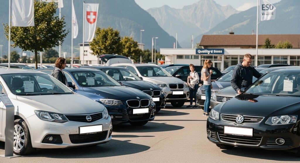 Occasionsfahrzeuge in der Schweiz mit kantonalen Regelungen